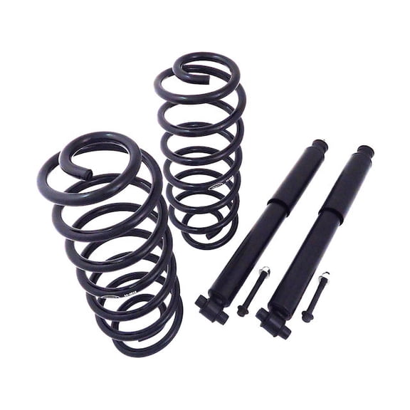 Rear Air Spring to Coil Spring Conversion Kit - Compatible with 2003 - 2011 Ford Crown Victoria 2004 2005 2006 2007 2008 2009 2010