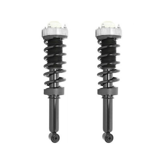Rear Air Spring to Coil Spring Conversion Kit - Compatible with 2007 - 2015 Audi Q7 2008 2009 2010 2011 2012 2013 2014