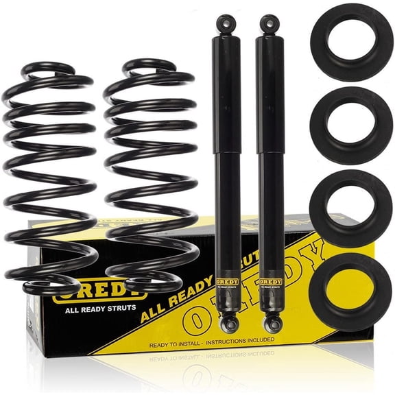 Rear Air Suspension to Coil Spring Conversion 148G-30-R-KIT 25815604 15125532 15276029 25978169 15172340 Compatible with Envoy 4WD RWD 2002 2003 2004 2005 2006 2007 2008 2009