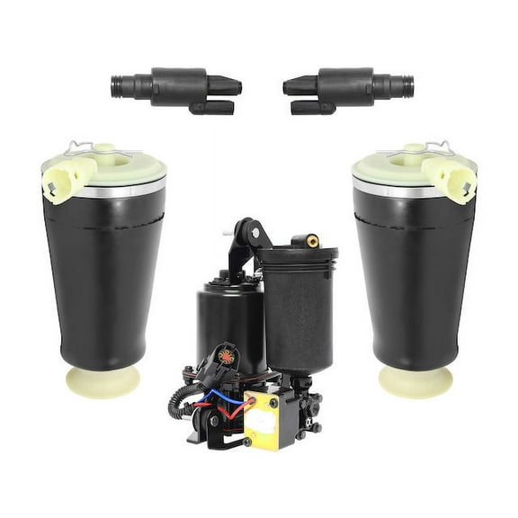 Rear Air Suspension Spring Set - Compatible with 1991 - 1997, 2003 - 2011 Lincoln Town Car 4.6L V8 1992 1993 1994 1995 1996 2004 2005 2006 2007 2008 2009 2010