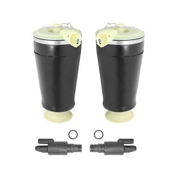 Rear Air Suspension Spring Set - Compatible with 1992 - 2006 Ford Crown Victoria 4.6L V8 1993 1994 1995 1996 1997 1998 1999 2000 2001 2002 2003 2004 2005