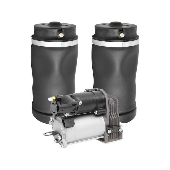 Rear Air Suspension Spring Set - Compatible with 2006 - 2007 Mercedes-Benz R500