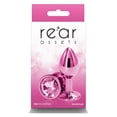 thumbnail image 1 of Rear Assets Aluminum Anal Plug, Small, Pink, 1 of 5