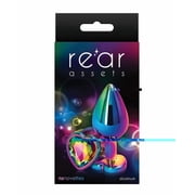Rear Assets - Multicolor Heart - Medium - Rainbow
