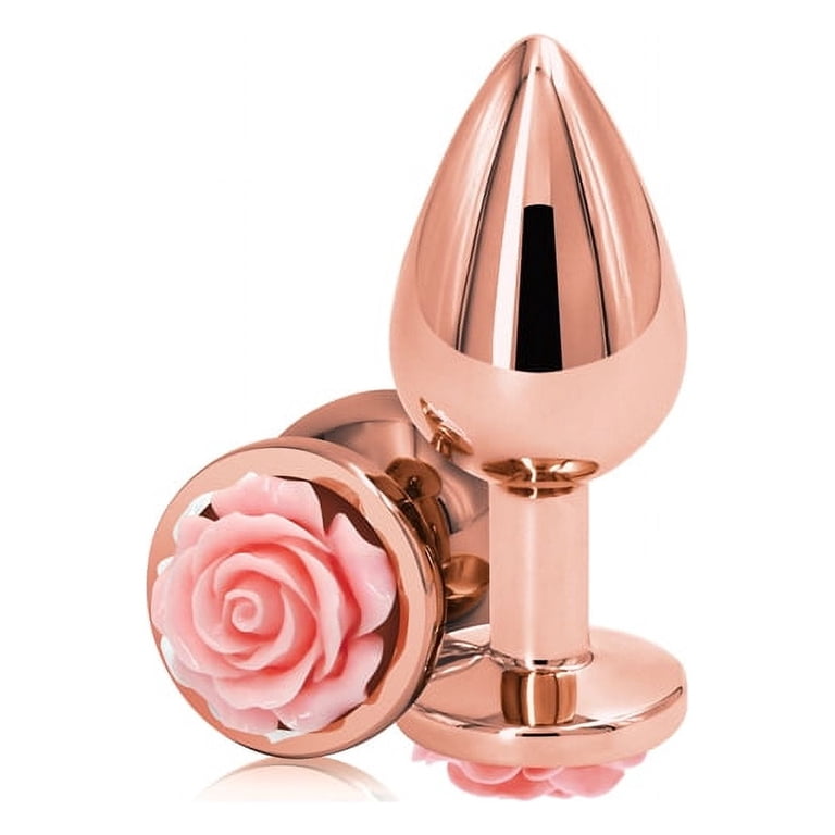 riae anal plug NS Novelties Rear Assets Rose Medium Pink
