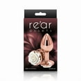 thumbnail image 1 of Rear Assets Rose Anal Plug - Small - White, 1 of 2