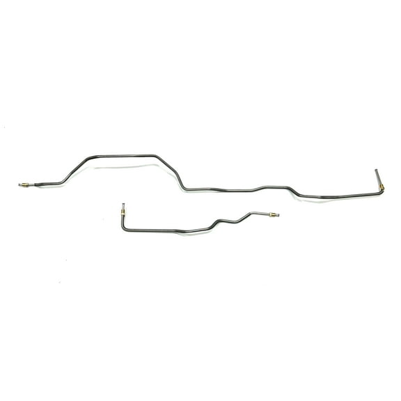 Rear Axle Brake Lines - Fits 02-04 Jeep Grand Cherokee - Stainless - The Stop Shop