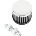 thumbnail image 1 of Speedway Motors Rear Axle Breather with AN4 Bulkhead, 7/16-20 Thread, High Volume Vent to Release Pressure, Pleated Filter Helps Keep Lube Inside Axle Housing, 1 of 6