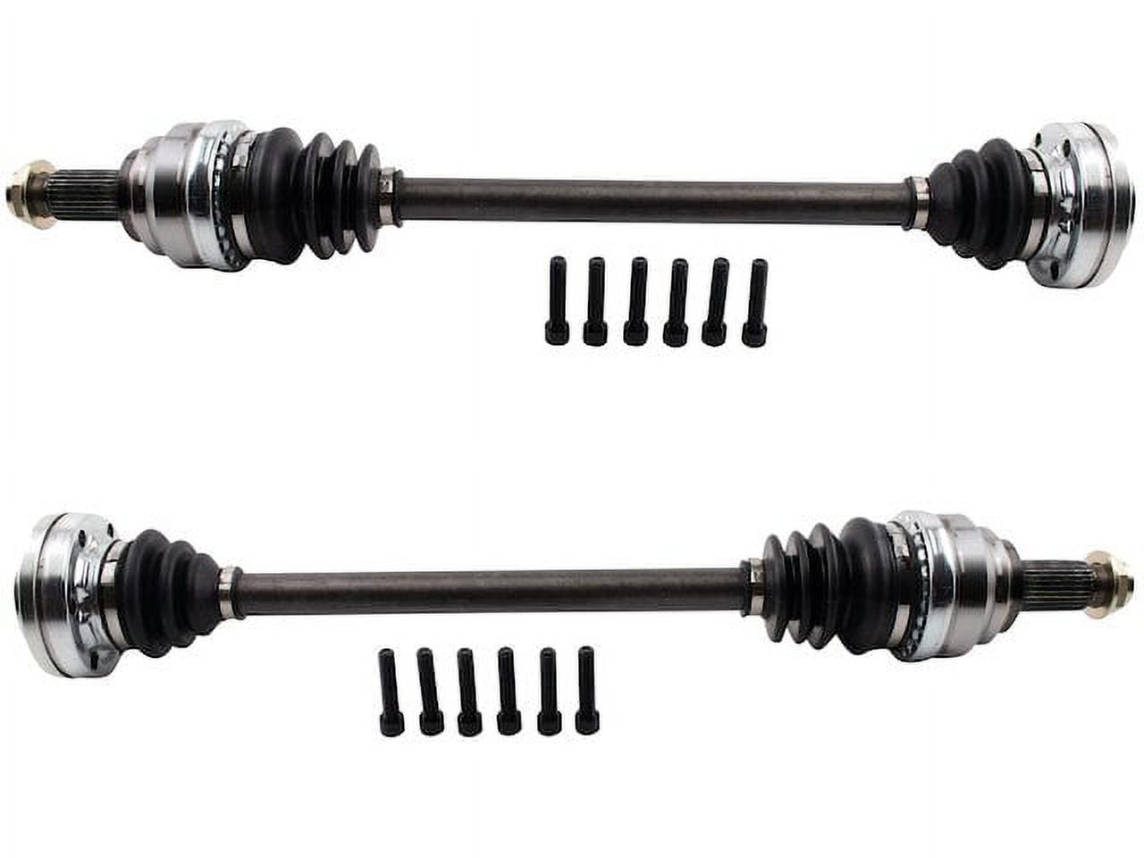 Rear Axle Shaft Set 2 Piece - Compatible with 2008 - 2013 BMW 328i 3.0L 6-Cylinder 2009 2010 2011 2012