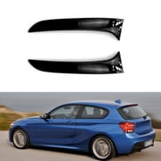 Rear Behind Window Spoiler Side Strip Cover Trim For- 1 Series F20 2012-2019 Exterior Refit Kit