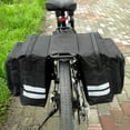 thumbnail image 1 of Rear Bike Rack Bag, 25L Waterproof Bicycle Ebike Saddle Bag Cycling Pannier Trunk Carrier Travel Outdoor, Bicycle Trunk Bag, Cycling Rear Seat Carrier Backseat Storage Luggage, 1 of 3