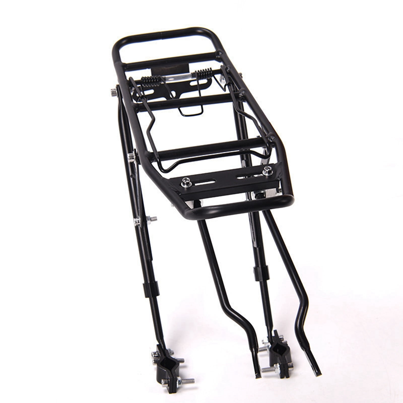 Rear Bike Rack Bicycle Cargo Rack Quick Release Adjustable,Quick Release Mountain Road Bicycle Rear Racks 110 lbs Capacity Universal,Capacity Easy to Install