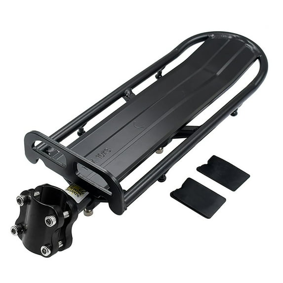 Rear Bike Rack Retractable Design Universal Strong Bearing Capacity Rust Resistant Bike Cargo Rack for Cycling-B