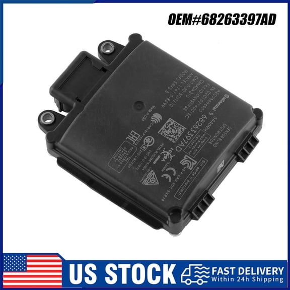 Rear Blind Spot Radar Sensor Module For 2019-2024 Ram 1500 2500 68263397AE.