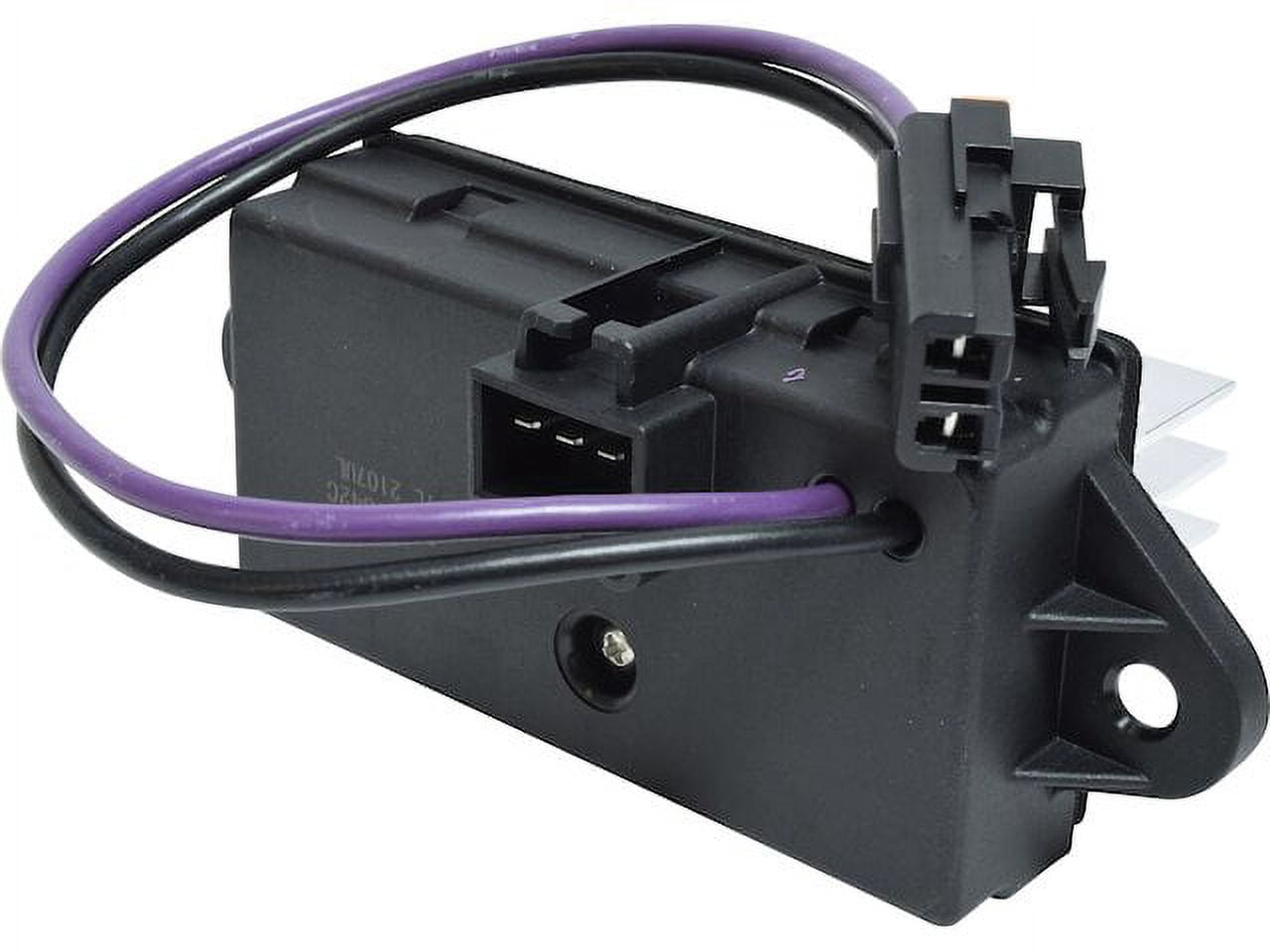 Rear Blower Motor Resistor - Compatible with 2003 - 2004, 2006 GMC Yukon