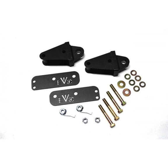 Rear Bolt On D-Ring Mounts for 2018 Jeep Wrangler JK, Black