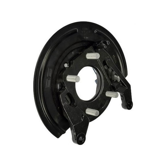 Rear Brake Backing Plate - Compatible with 2001 - 2007 Chevy Silverado 2500 HD 2002 2003 2004 2005 2006