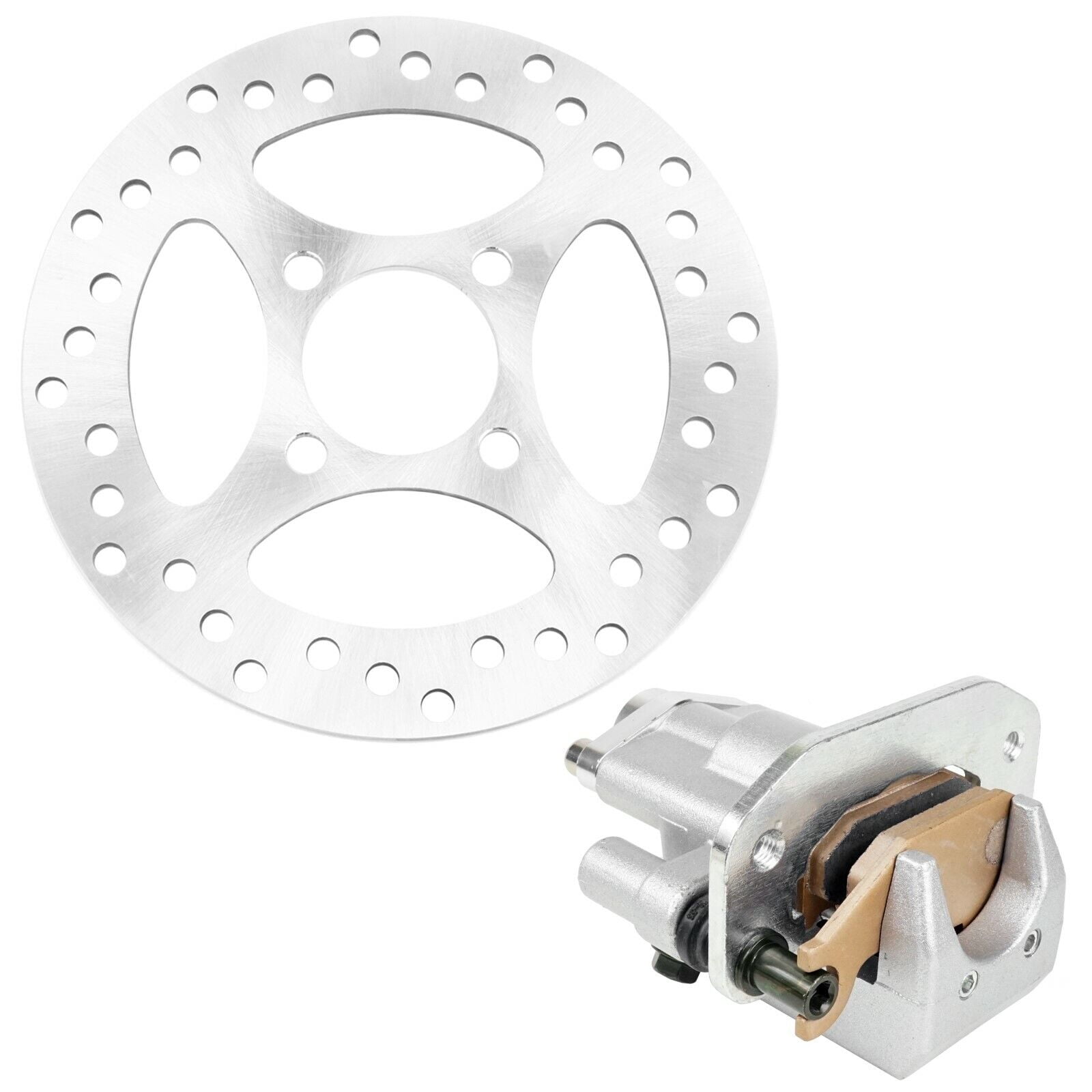 Rear Brake Caliper Disc W/ Pads For Yamaha Raptor 700 700R YFM700R 2006 ...