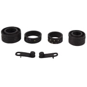 Rear Brake Caliper Repair Kit, Silver, Complete Overhaul Set-Rear Disc Brake Caliper Repair Kit