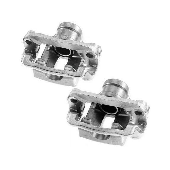 Rear Brake Caliper Set 2 - Compatible with 2007 Hyundai Entourage Mini Passenger Van - Autopart Premium
