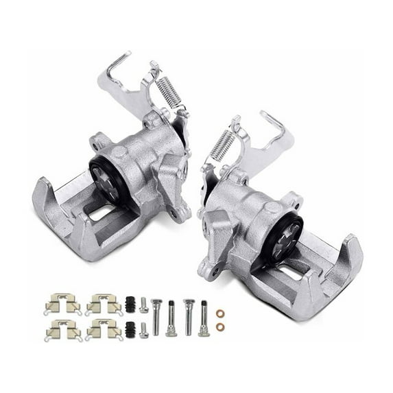 Rear Brake Caliper Set 2 - Compatible with 2013 - 2015 Mazda CX-5 - Autopart Premium