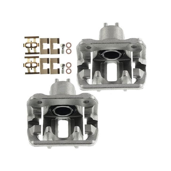 Rear Brake Caliper Set 2 - Compatible with 2013 - 2018 Acura RDX 3.5L V6 - Autopart Premium