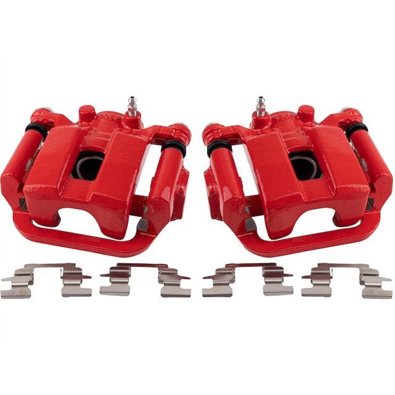 Rear Brake Caliper Set 2 Piece - Compatible with 2003 - 2005 INFINITI G35 AWD 2004