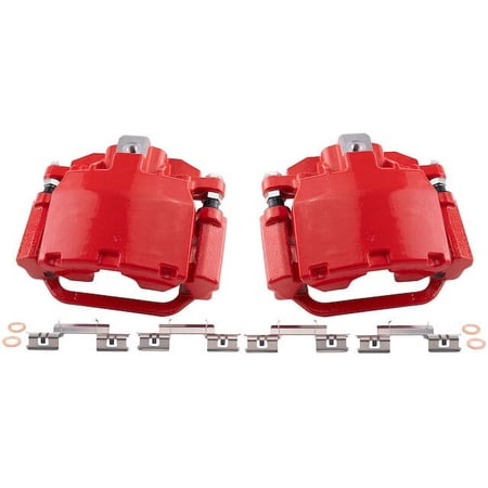 Rear Brake Caliper Set 2 Piece - Compatible with 2007 - 2020 Chevy Tahoe 2008 2009 2010 2011 2012 2013 2014 2015 2016 2017 2018 2019