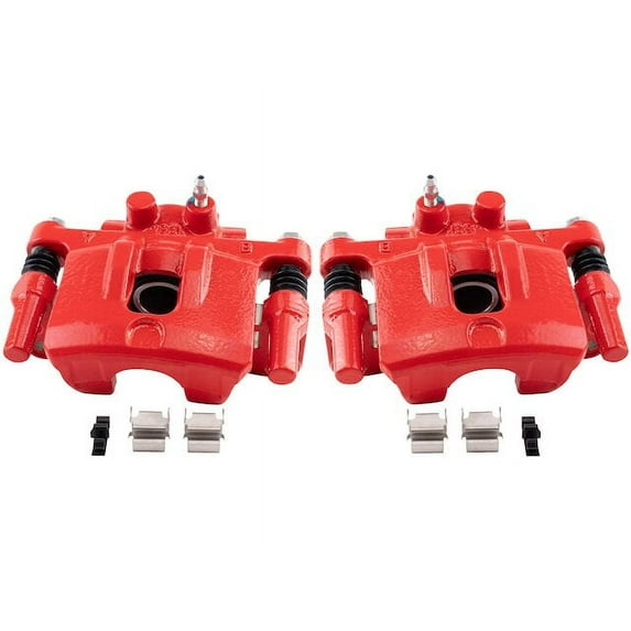 Rear Brake Caliper Set 2 Piece - Compatible with 2008 - 2014 Dodge Avenger 2009 2010 2011 2012 2013