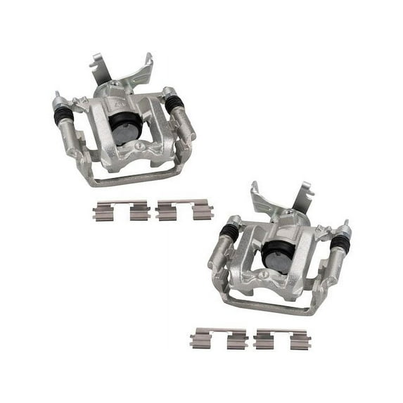 Rear Brake Caliper Set 2 Piece - Compatible with 2013 - 2017 Buick Encore 2014 2015 2016