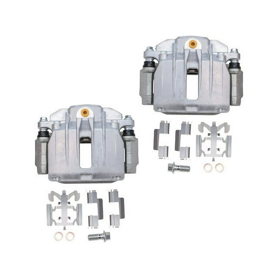 Rear Brake Caliper Set - Compatible with 2000 - 2002 Cadillac DeVille Base 2001