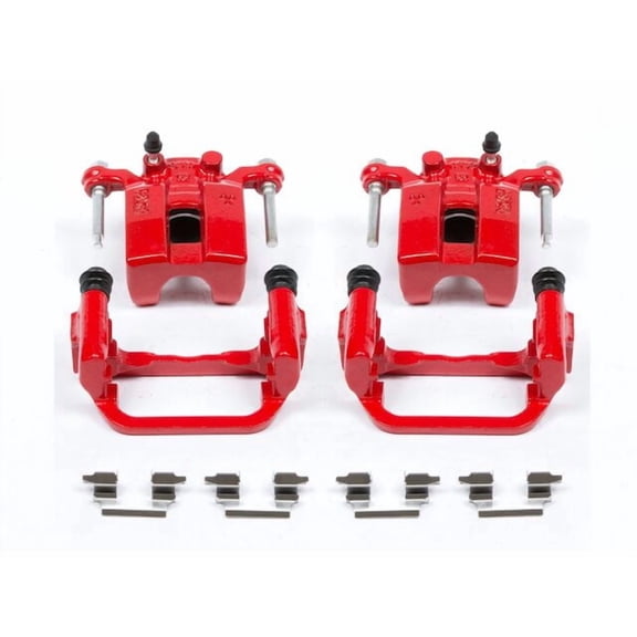 Rear Brake Caliper Set - Compatible with 2003 - 2005 INFINITI G35 AWD - Power Stop