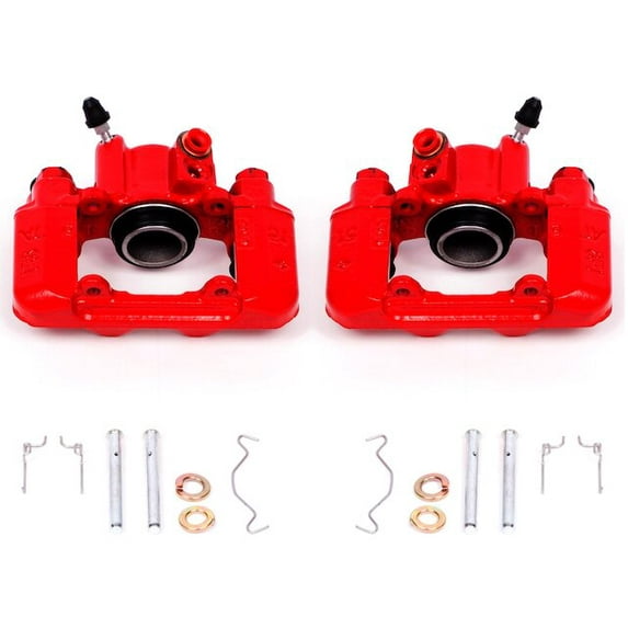 Rear Brake Caliper Set - Compatible with 2003 - 2007 Toyota Matrix 2004 2005 2006