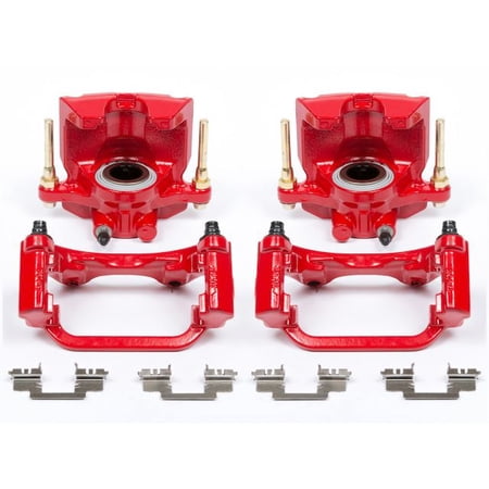Rear Brake Caliper Set - Compatible with 2007 - 2019 Chevrolet Tahoe - Power Stop