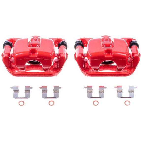 Rear Brake Caliper Set - Compatible with 2008 - 2010 Toyota Highlander - Power Stop