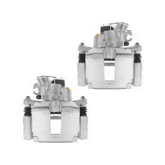 Rear Brake Caliper Set - Compatible with 2014 - 2018 Ford Special Service Police Sedan Base 2015 2016 2017