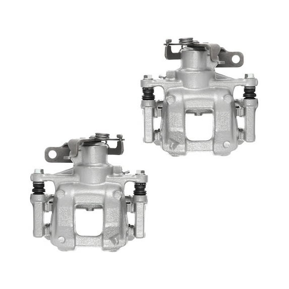 Rear Brake Caliper Set - Compatible with 2015 - 2020 Ford Transit-350 2016 2017 2018 2019