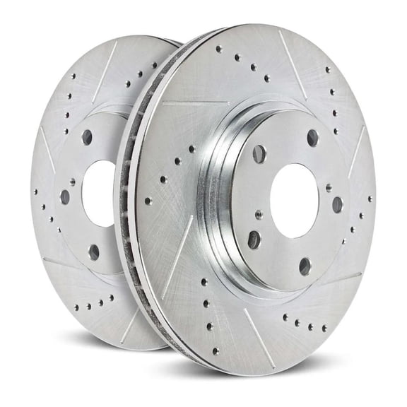 Rear Brake Disc Compatible With Chevrolet Corvette Stingray 2014-2019 By P15AR82164XPR