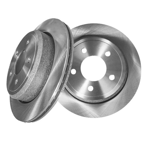 Rear Brake Disc Rotors For 2003-2011 Ford Crown Victoria 5 Stud Wheel