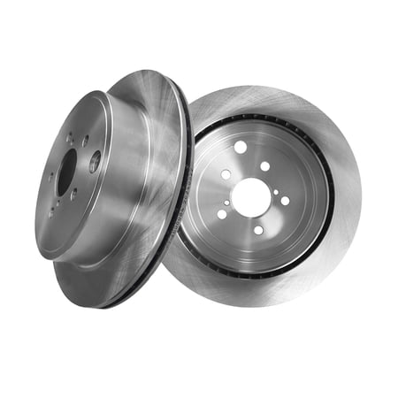 Rear Brake Disc Rotors For 2013-2017 Subaru BRZ Vented