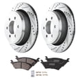 thumbnail image 1 of Rear Brake Disc Rotors and Pads Kit For Ford F-150 2012 2013 2014 2015 2016-2018, 1 of 4