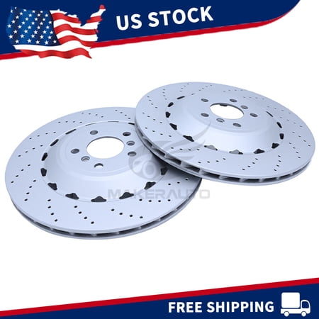 Rear Brake Discs Rotors for 2012 2013 2014 2015 2016 2017 BMW F10 F06 F12 F13 34212284103