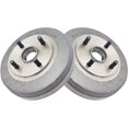 thumbnail image 1 of Rear Brake Drum Set 2 Piece - Compatible with 2003 - 2005 Kia Rio 2004, 1 of 2