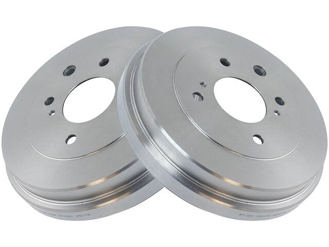Rear Brake Drum Set 2 Piece Compatible with 2007 2012 Nissan Sentra
