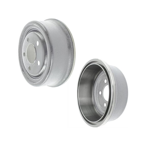 Rear Brake Drum Set - Compatible with 1990 - 1995, 1997 - 2006 Jeep Wrangler 1991 1992 1993 1994 1998 1999 2000 2001 2002 2003 2004 2005