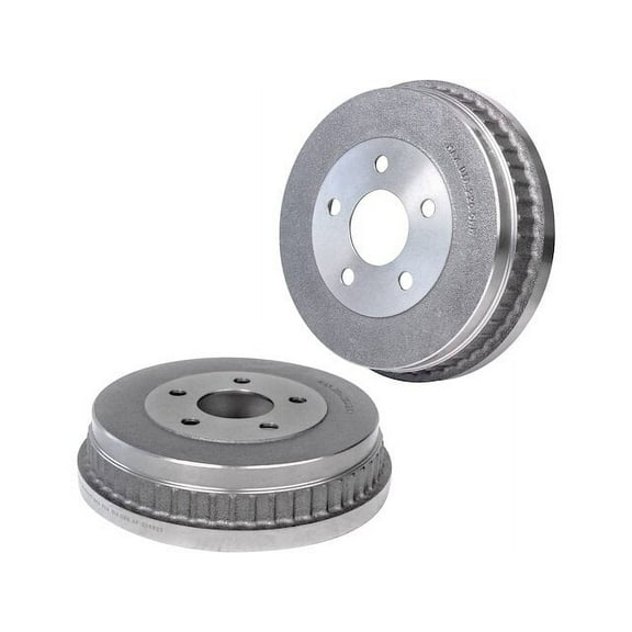 Rear Brake Drum Set - Compatible with 2001 - 2007 Ford Taurus 2002 2003 2004 2005 2006