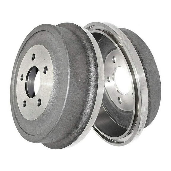 Rear Brake Drum Set - Compatible with 2005 - 2006 Chevy Equinox