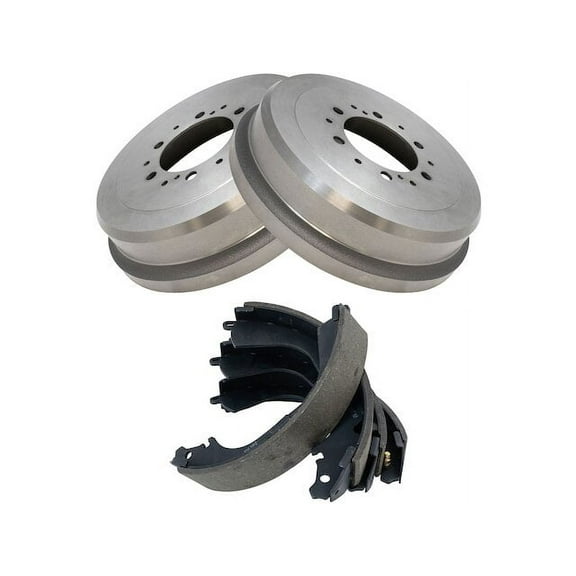 Rear Brake Drum and Brake Shoe Kit - Compatible with 1995 - 2003 Toyota Tacoma 1996 1997 1998 1999 2000 2001 2002
