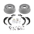 thumbnail image 1 of Rear Brake Drums 9 x 2.5 Inch & Brake Shoes for Jeep Wranger 8pc 1991-1998, 1 of 7