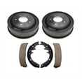 thumbnail image 1 of Rear Brake Drums & Brake Shoes For Ford Van E150 2000-2006 With Rear Drums, 1 of 6